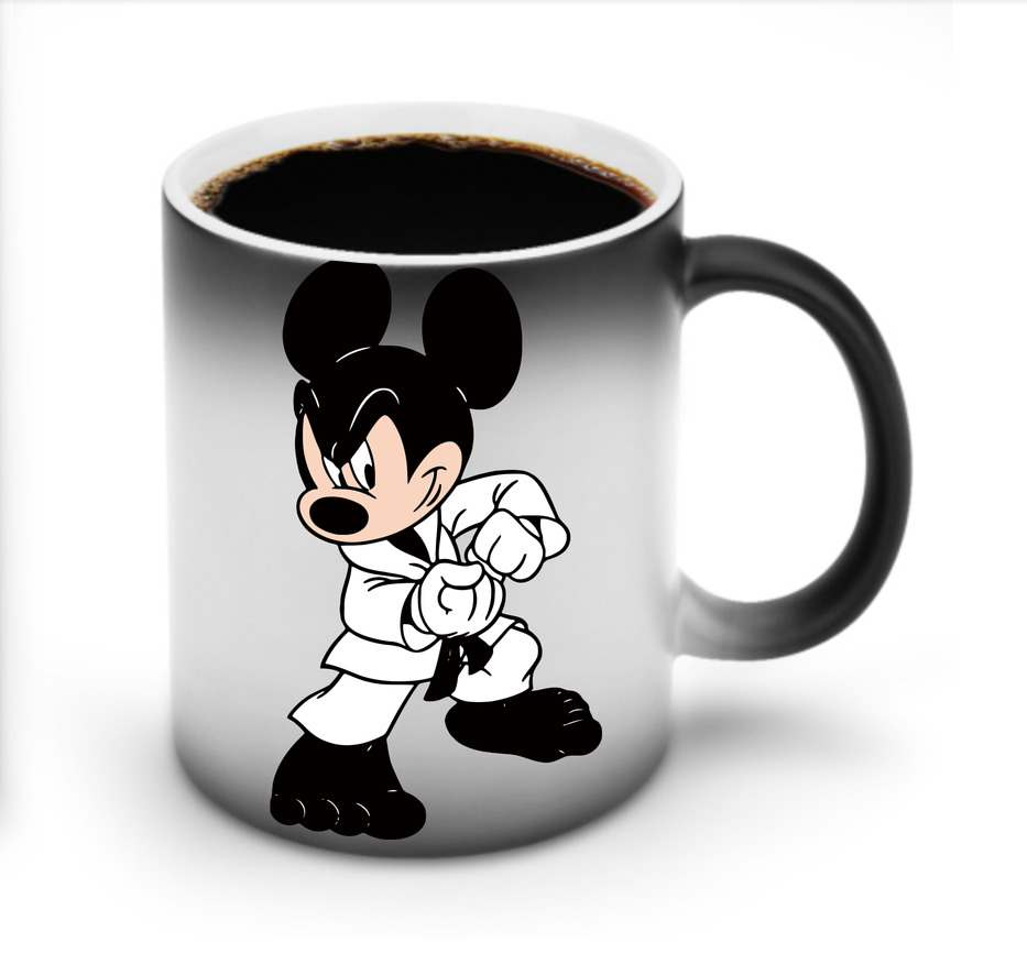 ミッキーマウス Mickey Mouse 温度変色マグカップ