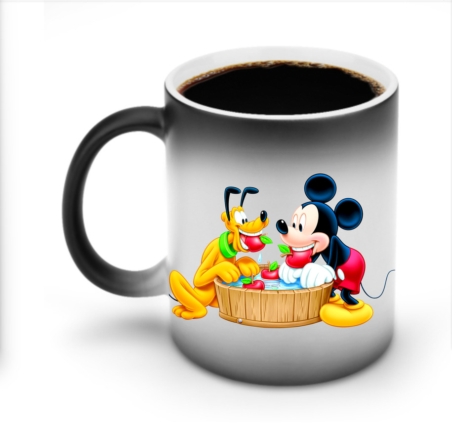 ミッキーマウス Mickey Mouse 温度変色マグカップ