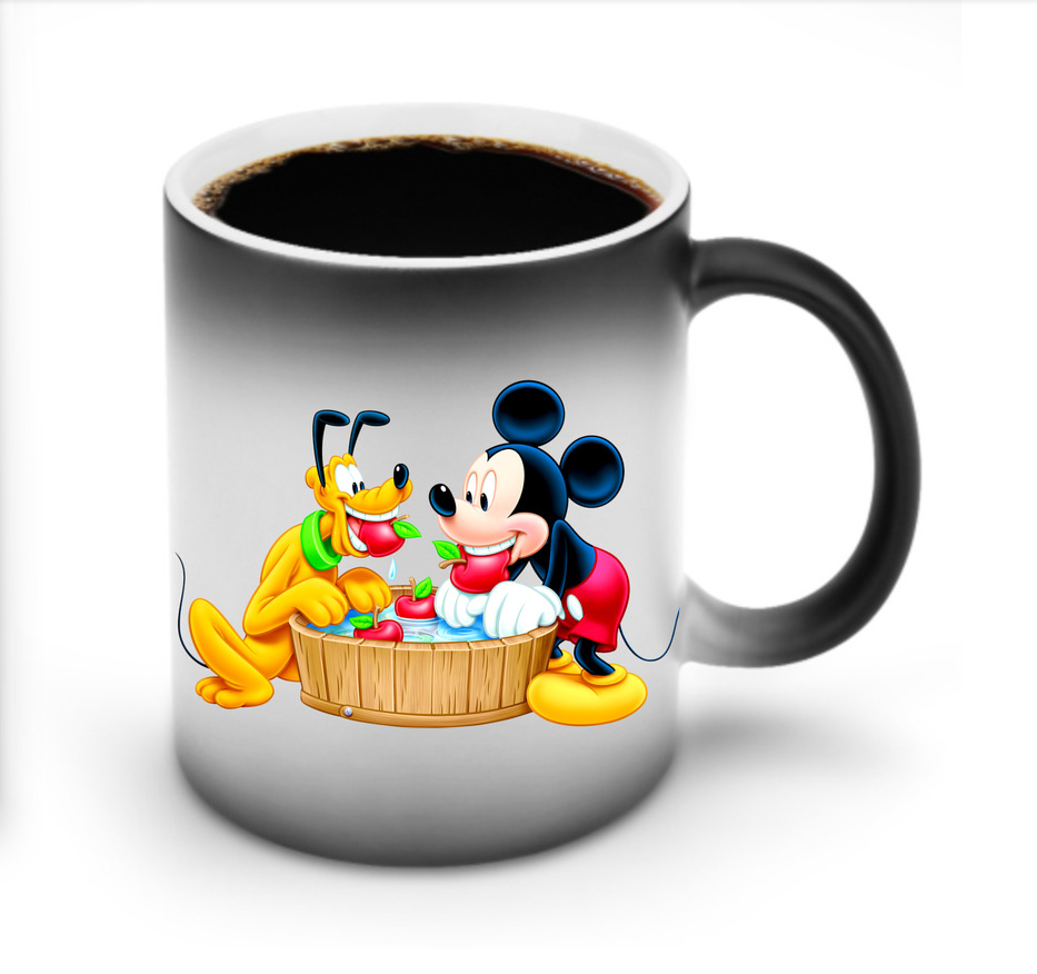 ミッキーマウス Mickey Mouse 温度変色マグカップ