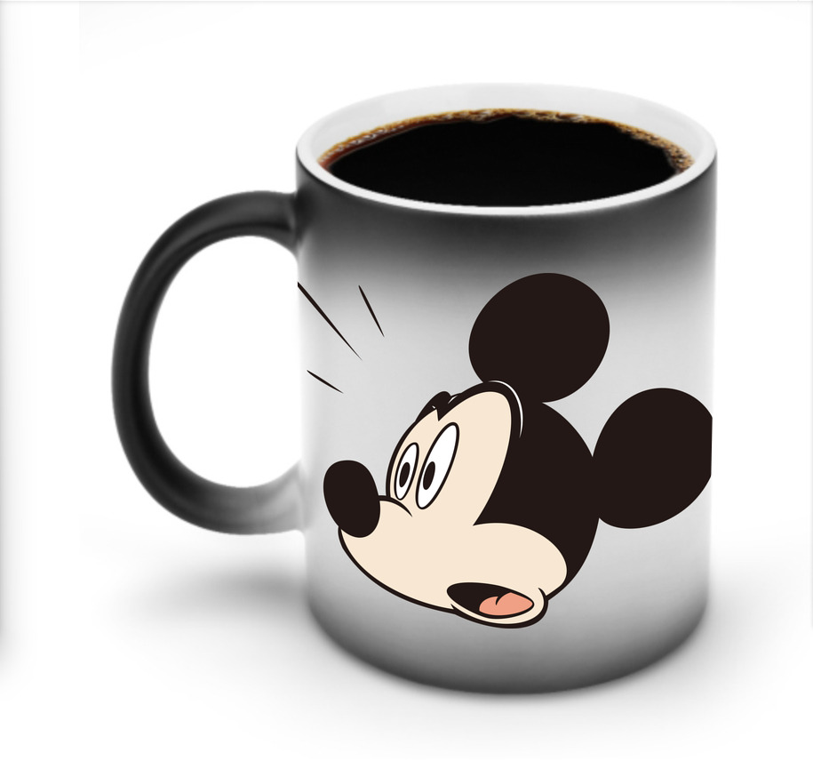 ミッキーマウス Mickey Mouse 温度変色マグカップ