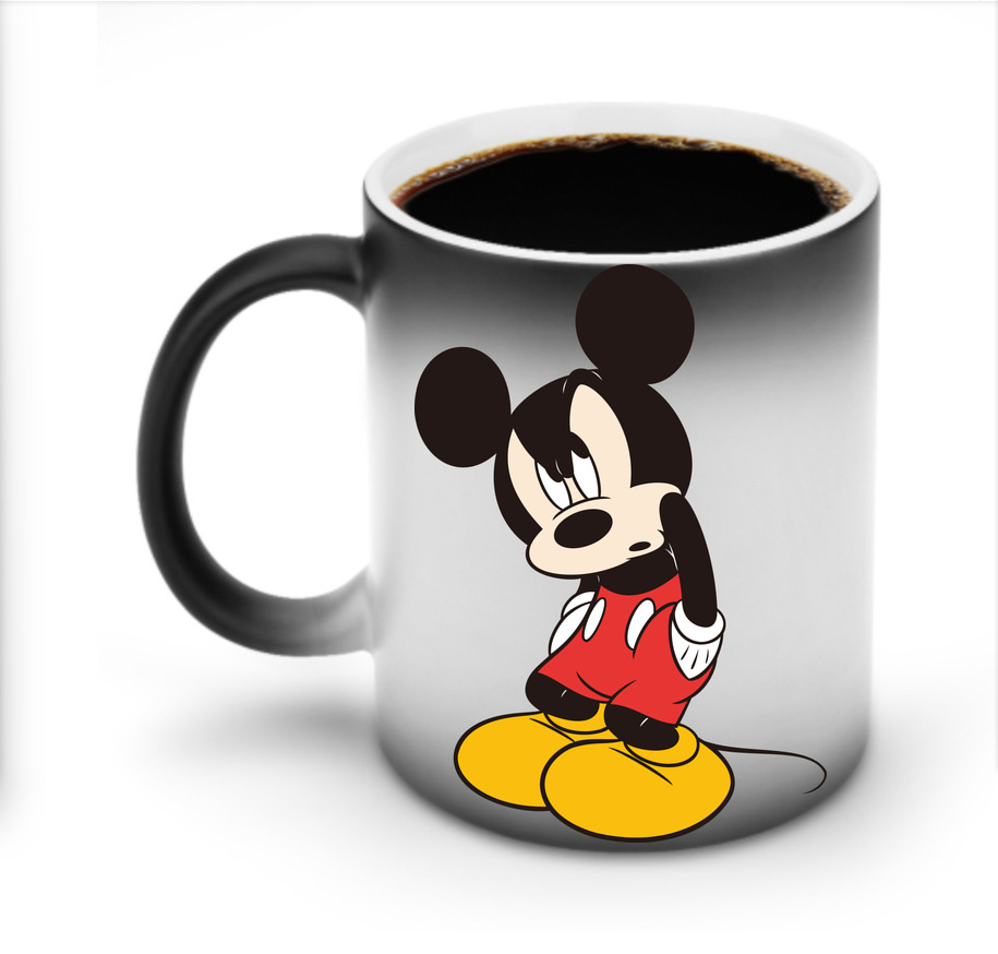 ミッキーマウス Mickey Mouse 温度変色マグカップ