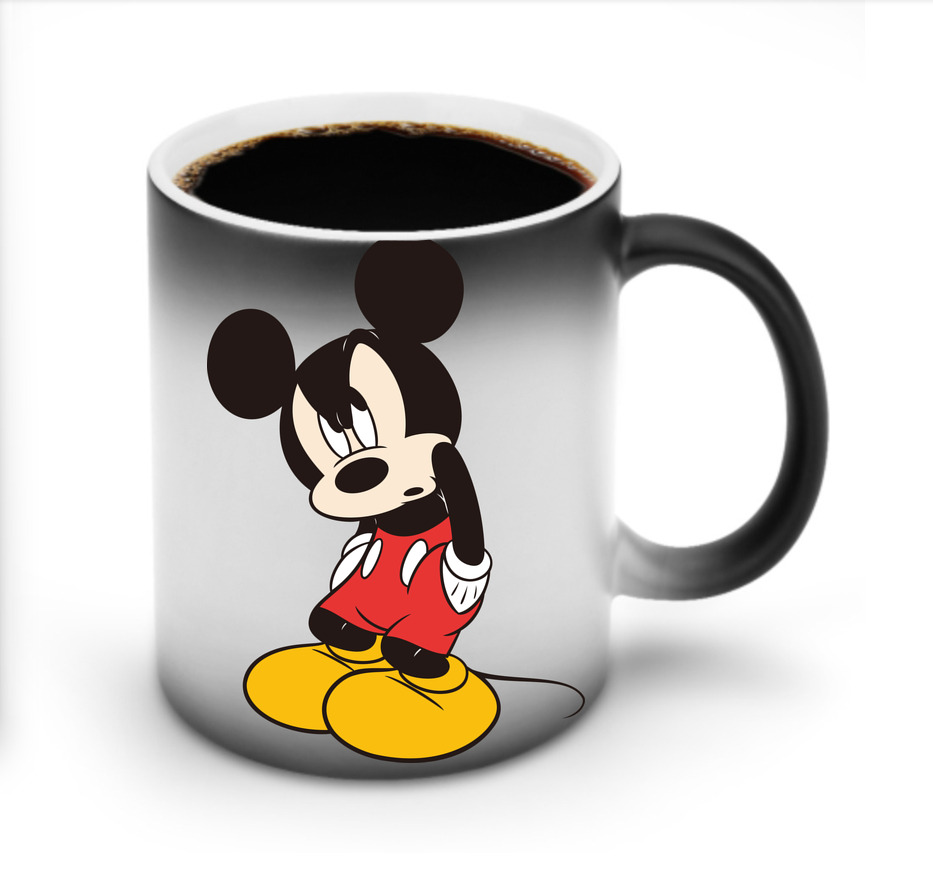 ミッキーマウス Mickey Mouse 温度変色マグカップ