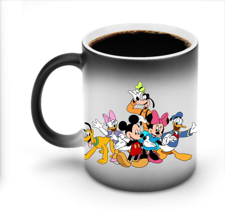 ミッキーマウス Mickey Mouse 温度変色マグカップ