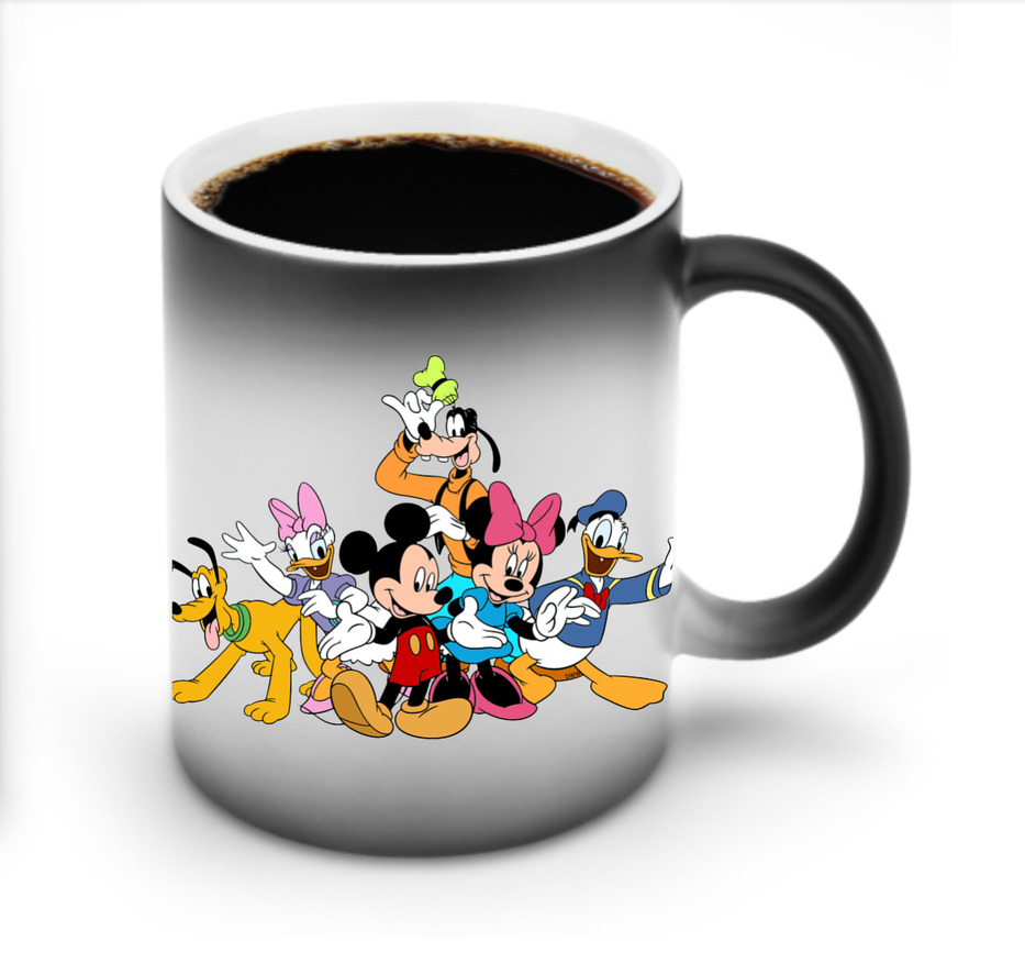ミッキーマウス Mickey Mouse 温度変色マグカップ