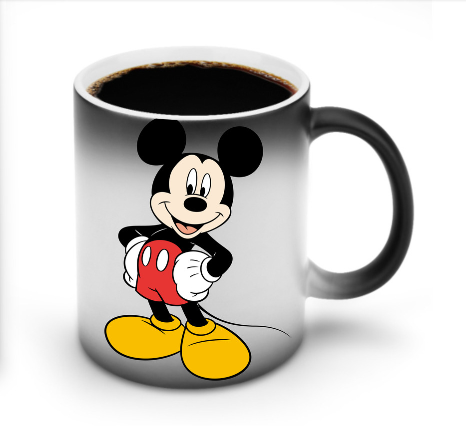ミッキーマウス Mickey Mouse 温度変色マグカップ