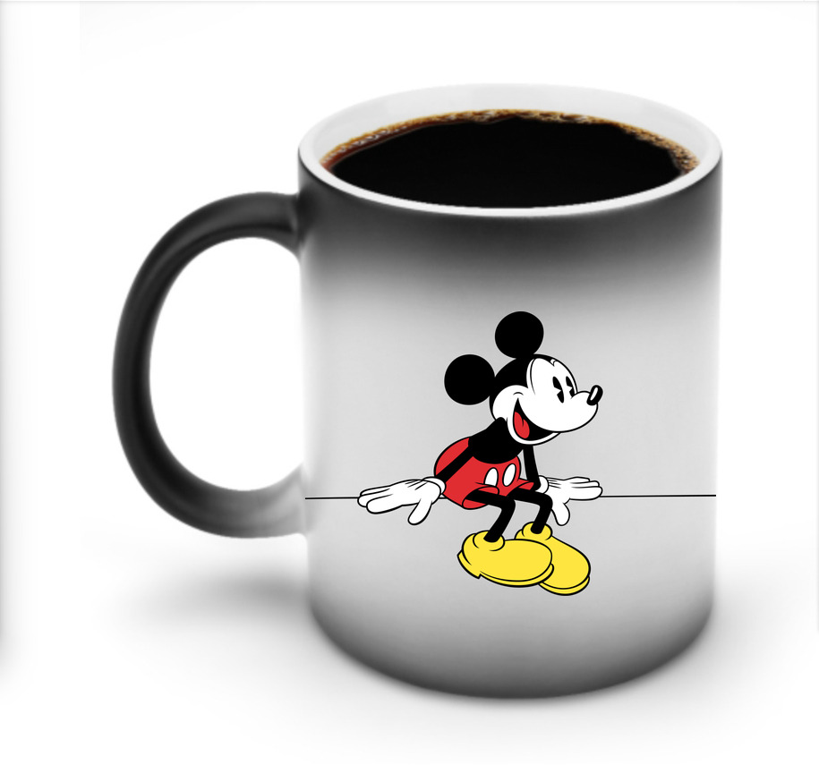 ミッキーマウス Mickey Mouse 温度変色マグカップ