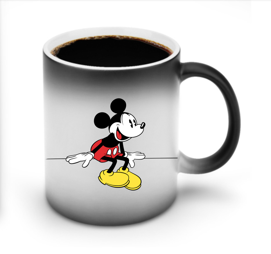 ミッキーマウス Mickey Mouse 温度変色マグカップ