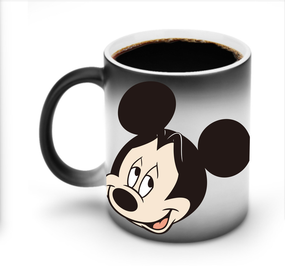 ミッキーマウス Mickey Mouse 温度変色マグカップ