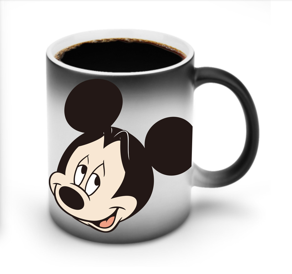 ミッキーマウス Mickey Mouse 温度変色マグカップ