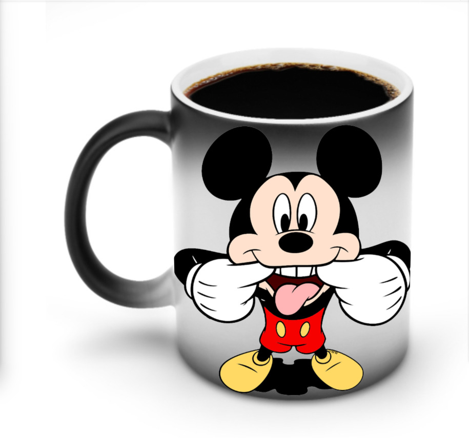 ミッキーマウス Mickey Mouse 温度変色マグカップ