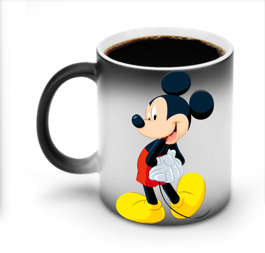 ミッキーマウス Mickey Mouse 温度変色マグカップ