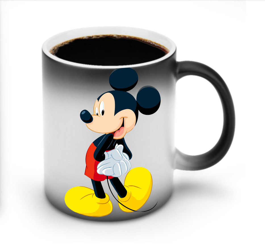 ミッキーマウス Mickey Mouse 温度変色マグカップ