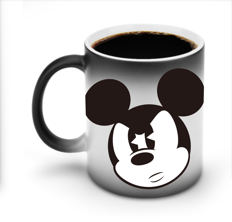 ミッキーマウス Mickey Mouse 温度変色マグカップ
