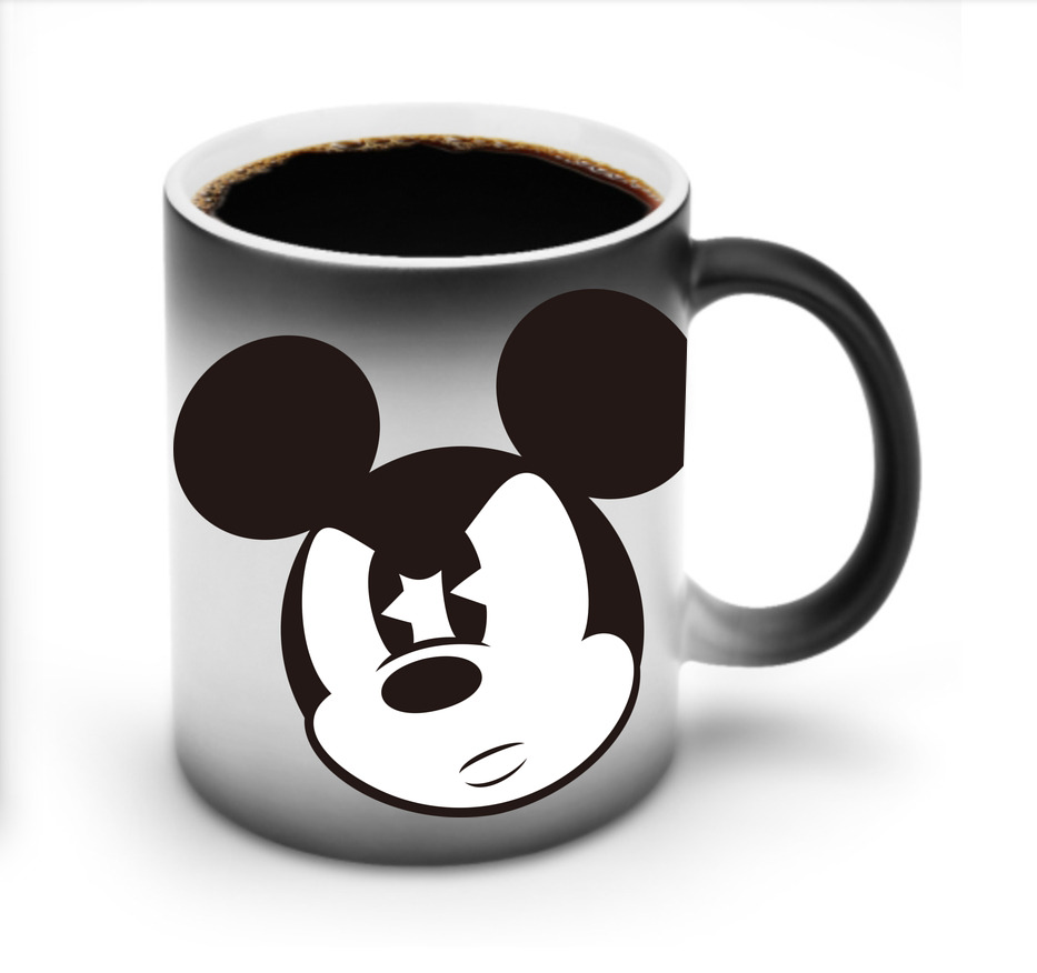 ミッキーマウス Mickey Mouse 温度変色マグカップ