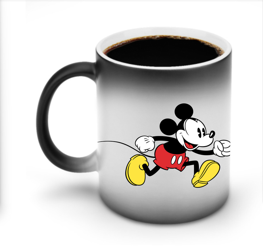 ミッキーマウス Mickey Mouse 温度変色マグカップ