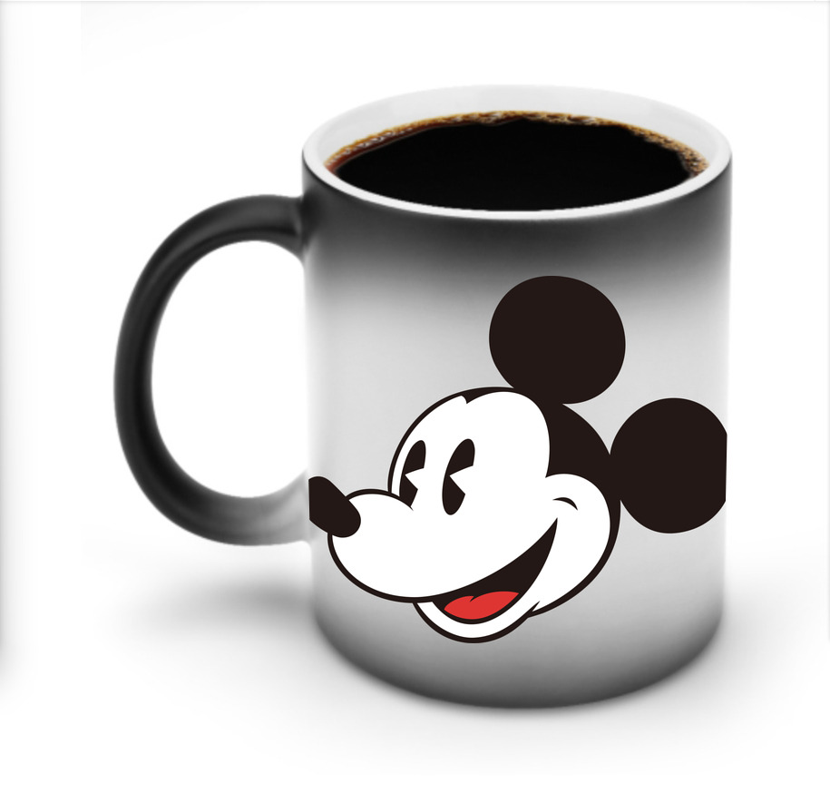 ミッキーマウス Mickey Mouse 温度変色マグカップ