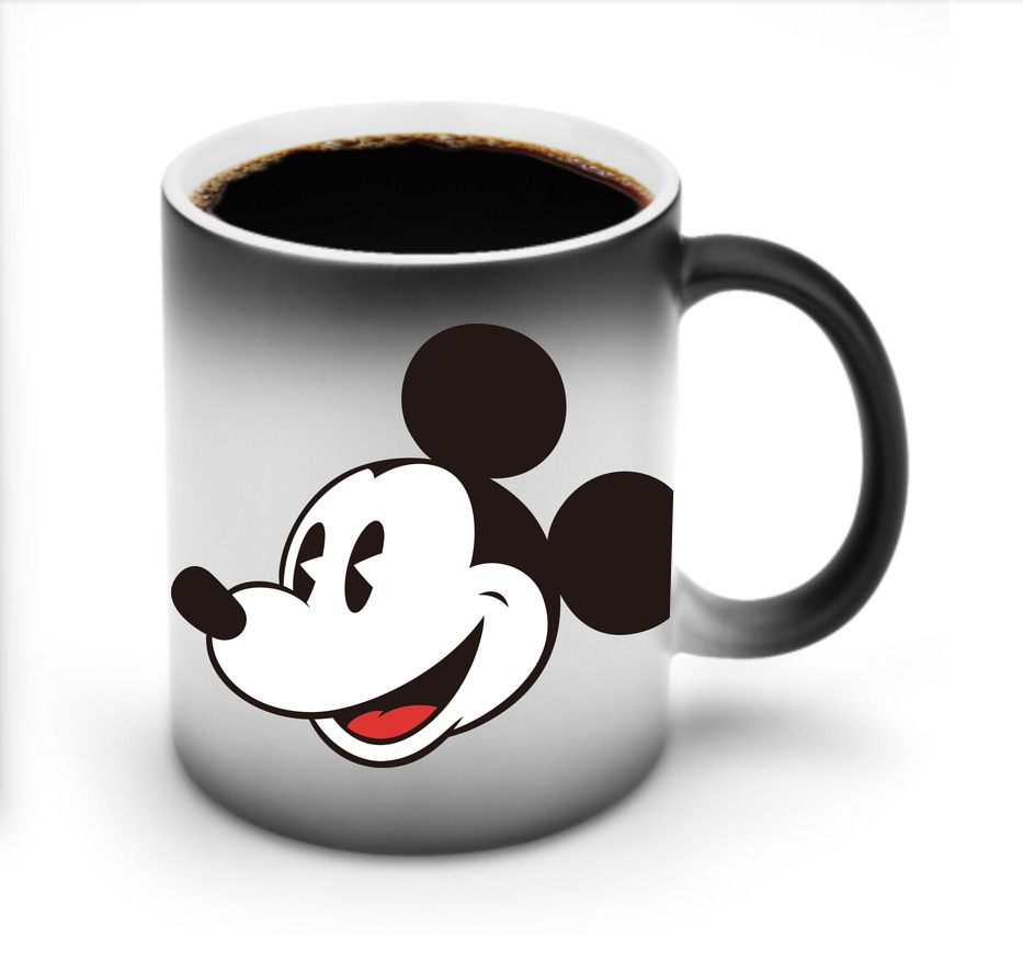 ミッキーマウス Mickey Mouse 温度変色マグカップ