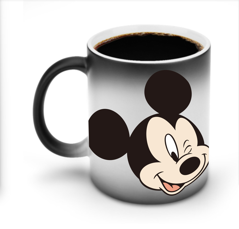 ミッキーマウス Mickey Mouse 温度変色マグカップ