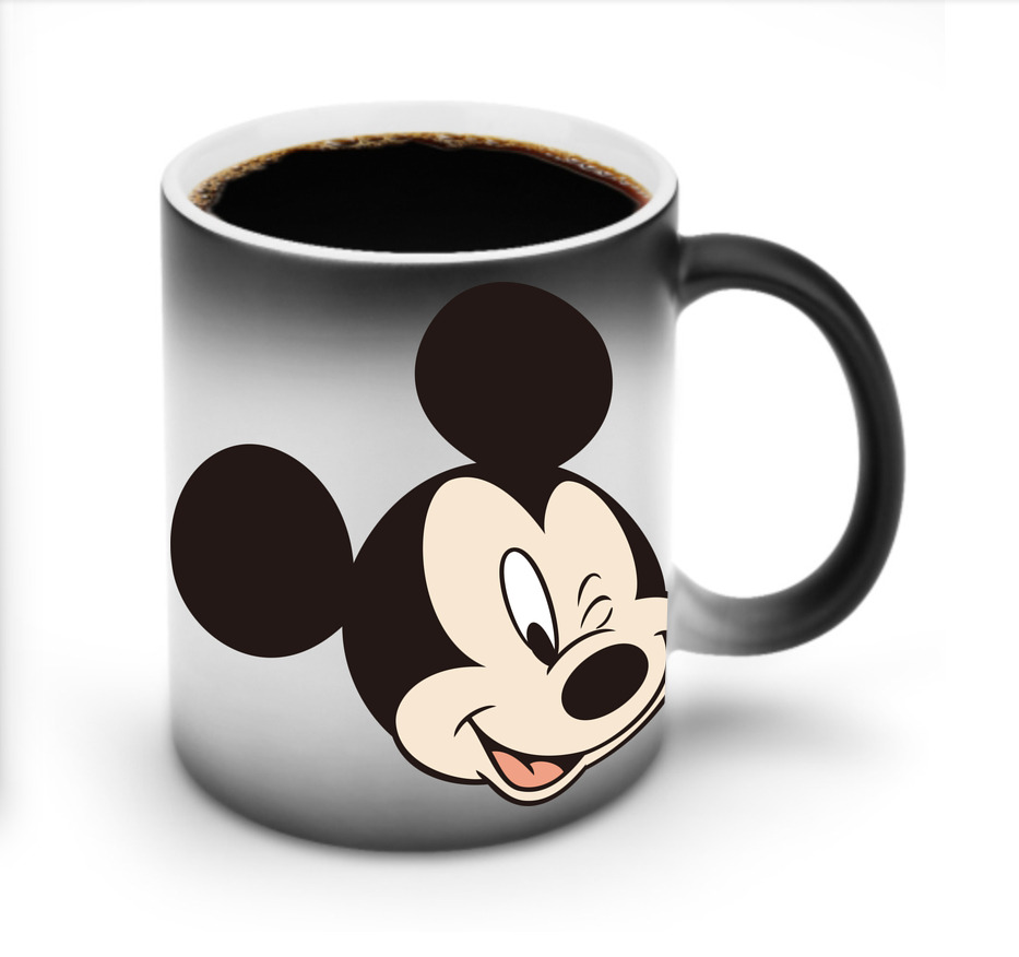 ミッキーマウス Mickey Mouse 温度変色マグカップ