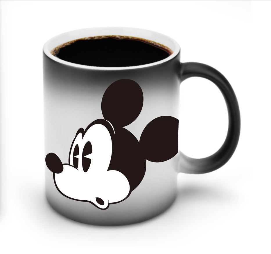 （画像用） ミッキーマウス Mickey Mouse 温度変色マグカップ