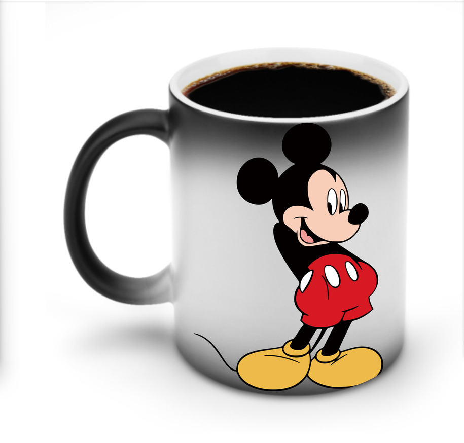 ミッキーマウス Mickey Mouse 温度変色マグカップ