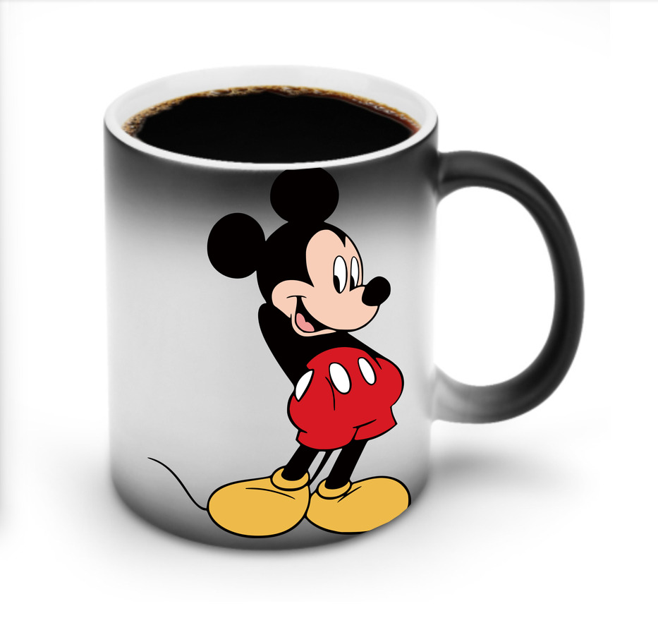 ミッキーマウス Mickey Mouse 温度変色マグカップ