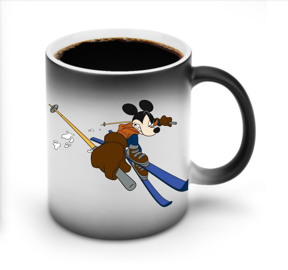 ミッキーマウス Mickey Mouse 温度変色マグカップ