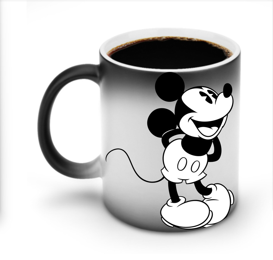 ミッキーマウス Mickey Mouse 温度変色マグカップ