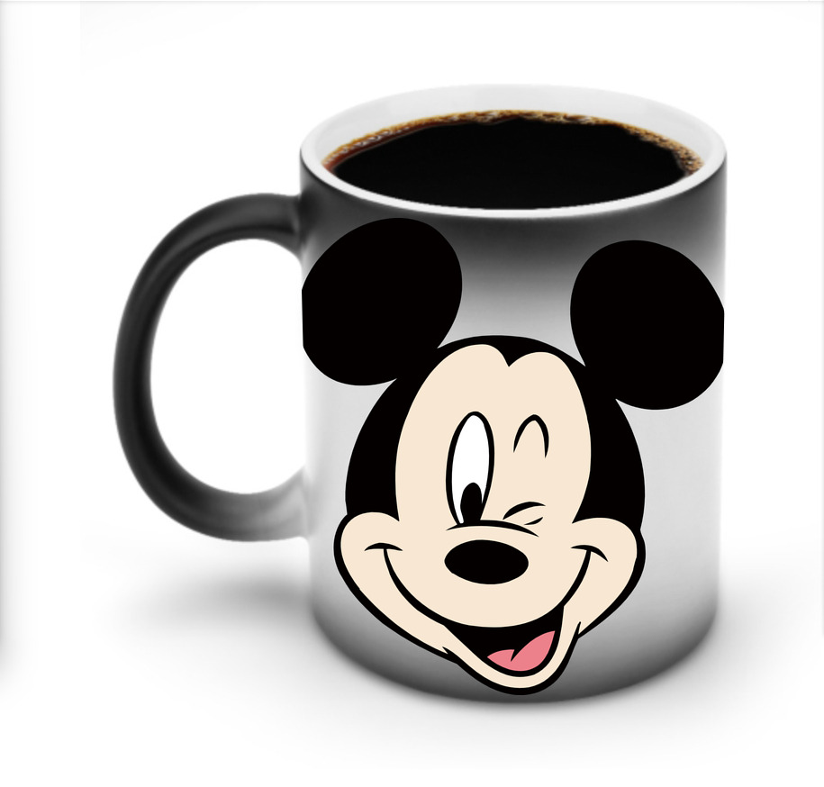 ミッキーマウス Mickey Mouse 温度変色マグカップ