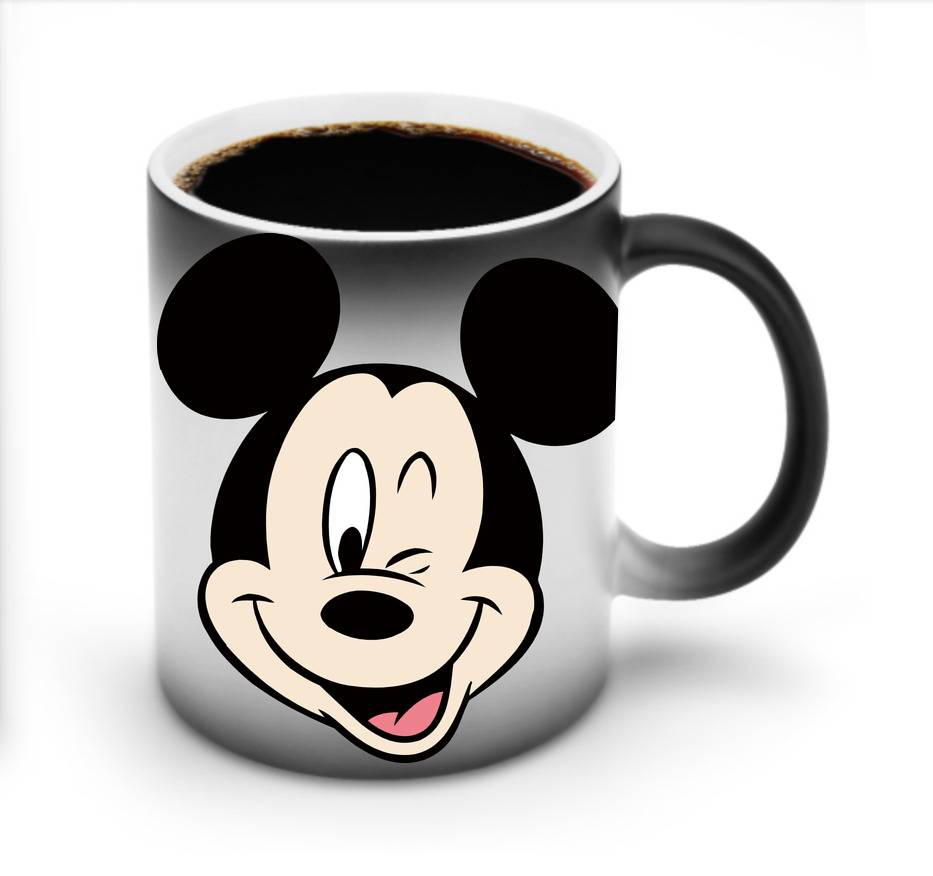 ミッキーマウス Mickey Mouse 温度変色マグカップ