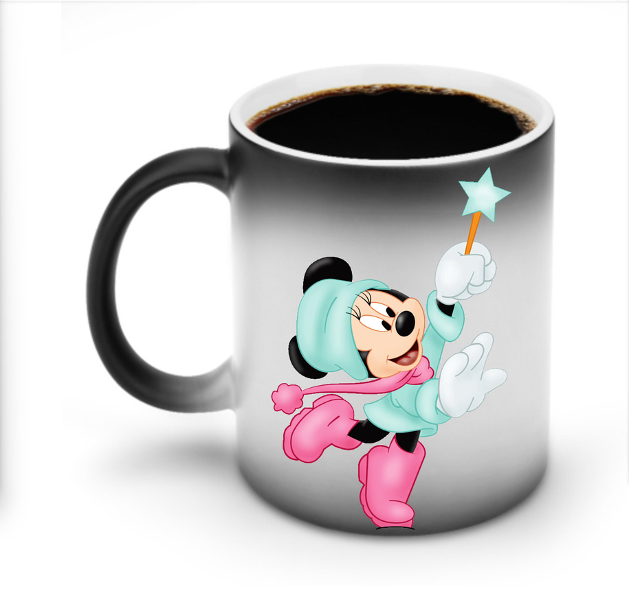 ミッキーマウス Mickey Mouse 温度変色マグカップ