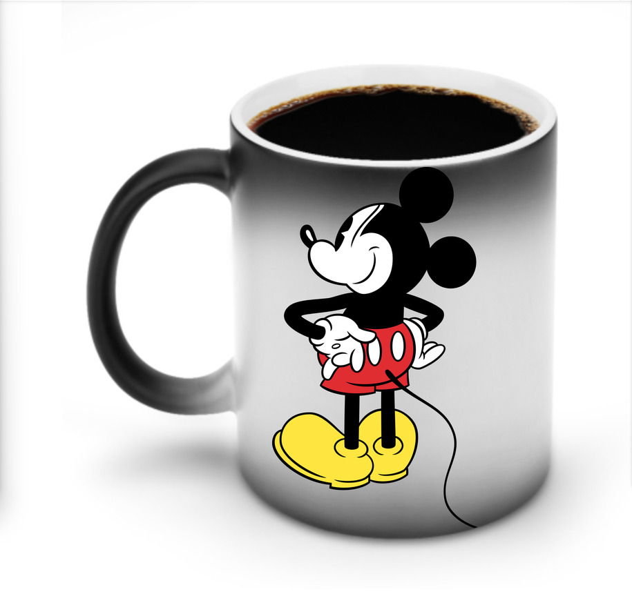 （画像用） ミッキーマウス Mickey Mouse 温度変色マグカップ