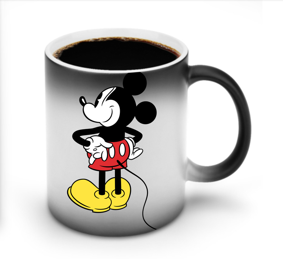（画像用） ミッキーマウス Mickey Mouse 温度変色マグカップ