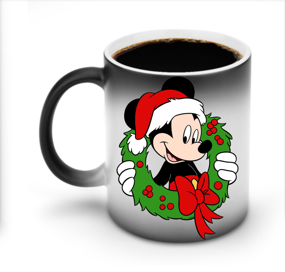 ミッキーマウス Mickey Mouse 温度変色マグカップ