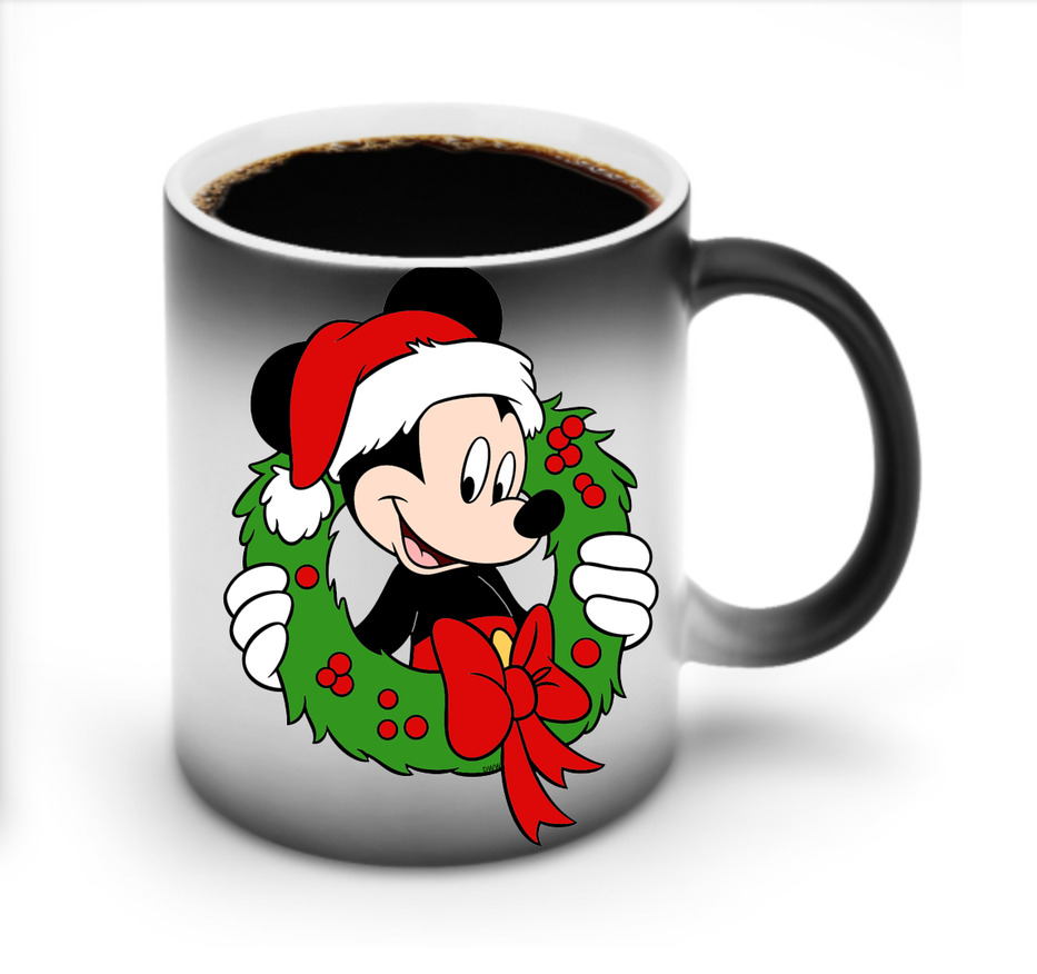 ミッキーマウス Mickey Mouse 温度変色マグカップ