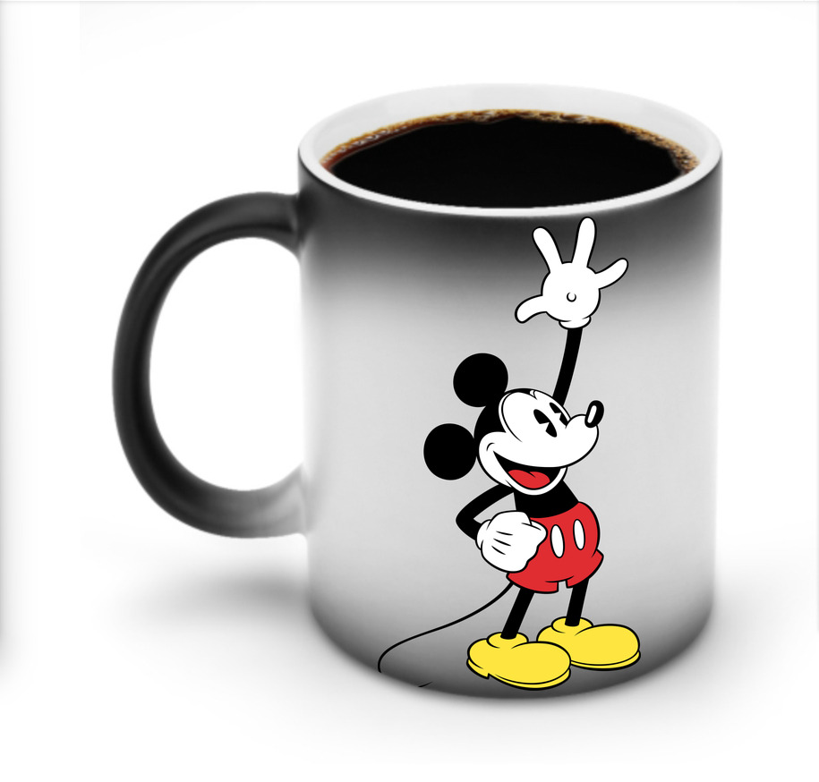 ミッキーマウス Mickey Mouse 温度変色マグカップ