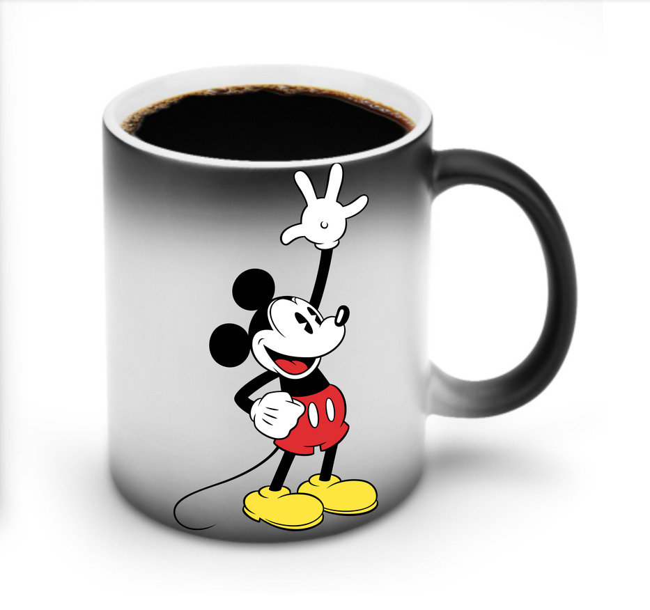 ミッキーマウス Mickey Mouse 温度変色マグカップ