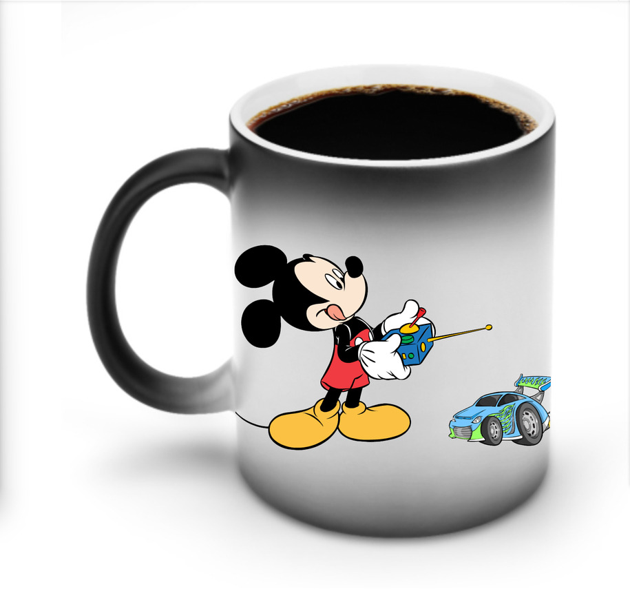 ミッキーマウス Mickey Mouse 温度変色マグカップ