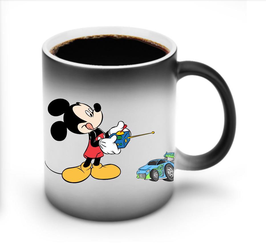 ミッキーマウス Mickey Mouse 温度変色マグカップ