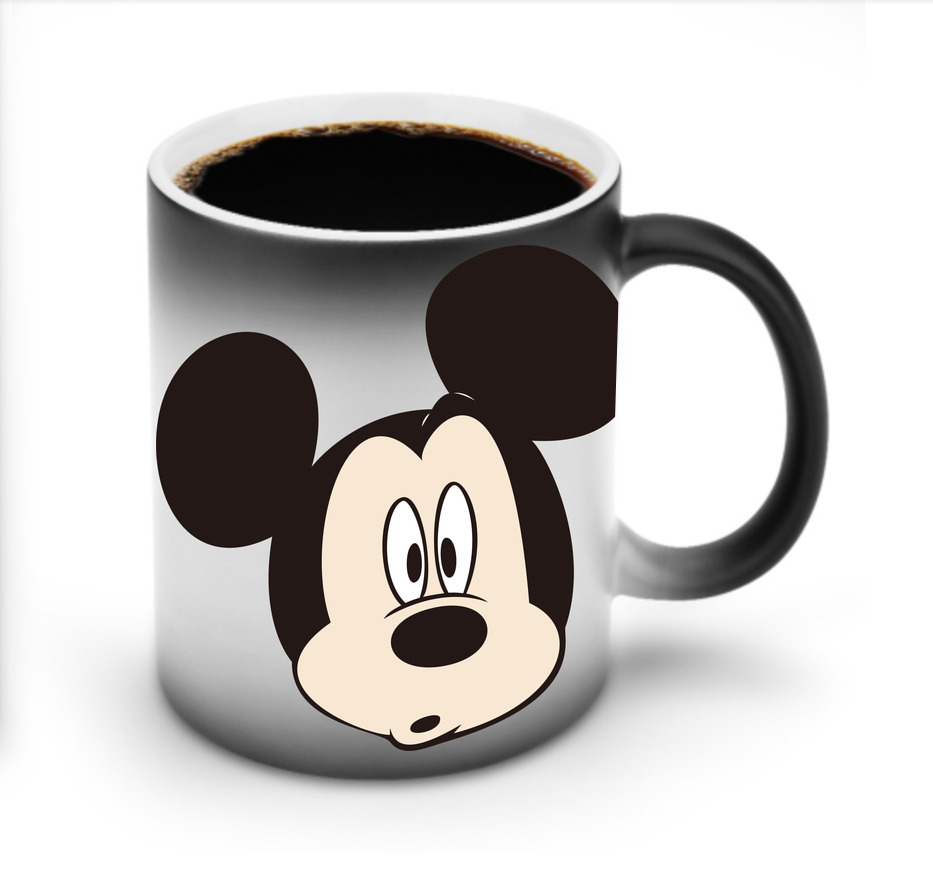 ミッキーマウス Mickey Mouse 温度変色マグカップ