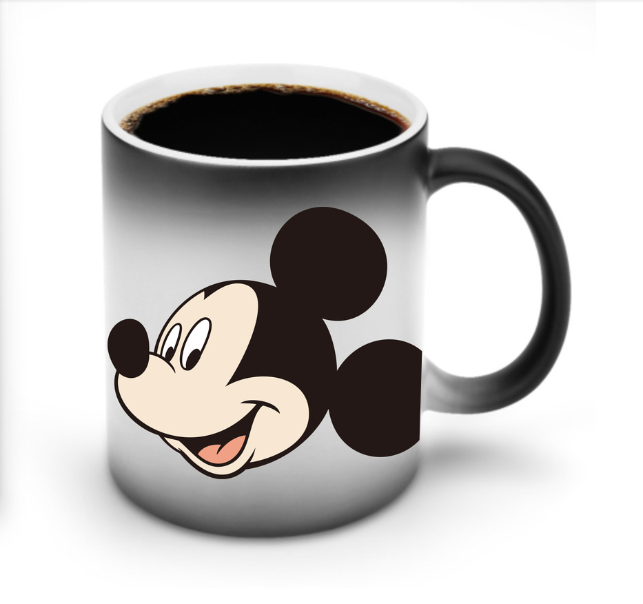 ミッキーマウス Mickey Mouse 温度変色マグカップ