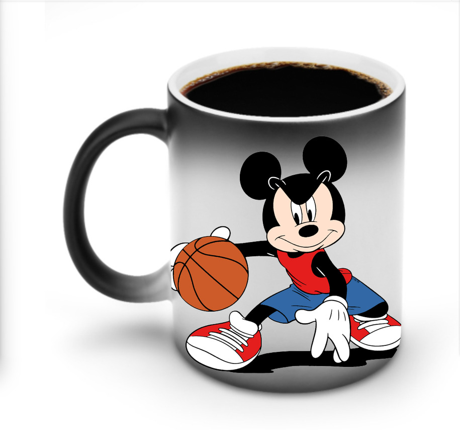 ミッキーマウス Mickey Mouse 温度変色マグカップ