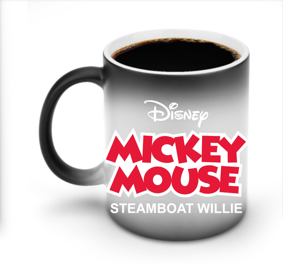 ミッキーマウス Mickey Mouse 温度変色マグカップ