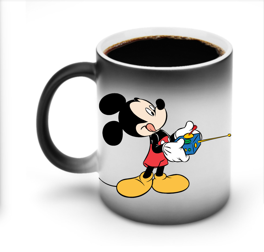 ミッキーマウス Mickey Mouse 温度変色マグカップ