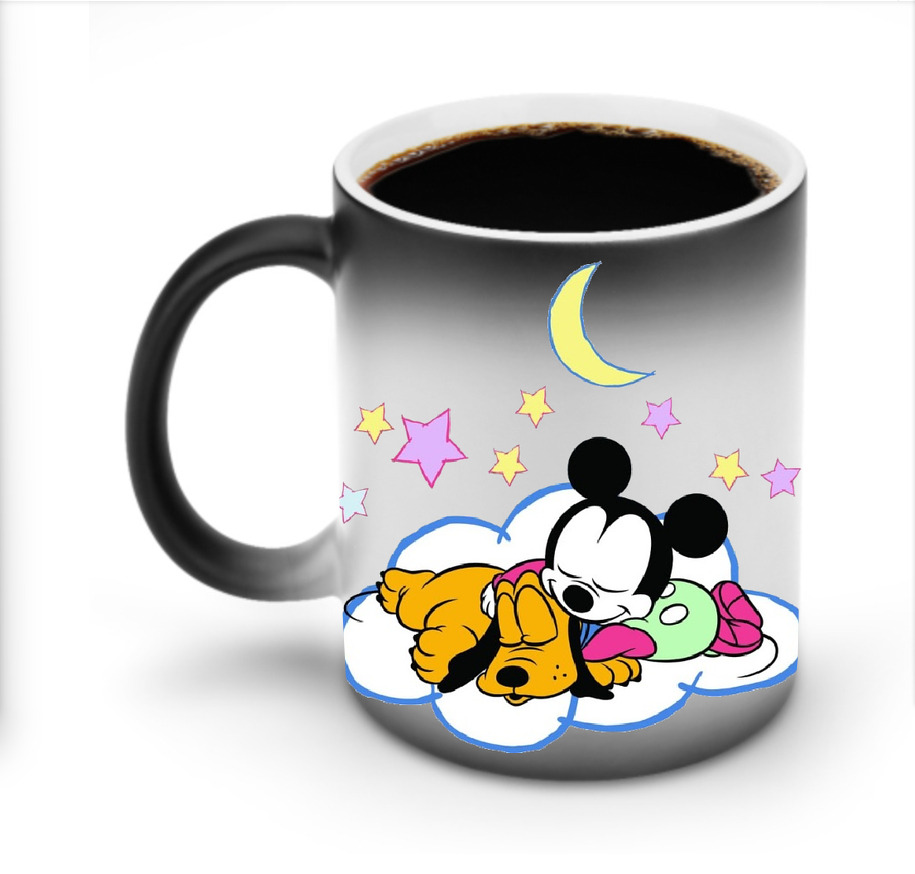 ミッキーマウス Mickey Mouse 温度変色マグカップ