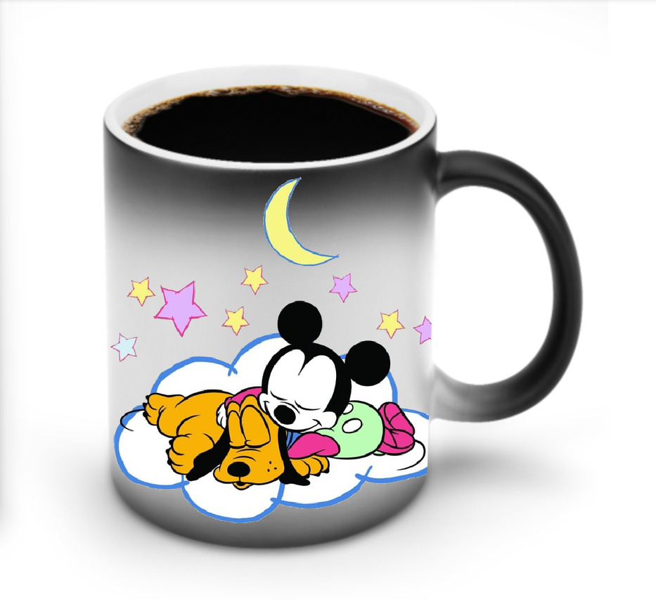 ミッキーマウス Mickey Mouse 温度変色マグカップ