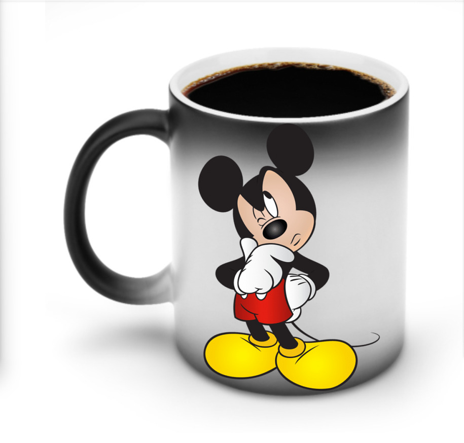 ミッキーマウス Mickey Mouse 温度変色マグカップ