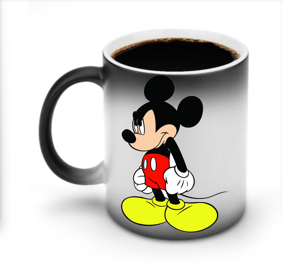 ミッキーマウス Mickey Mouse 温度変色マグカップ