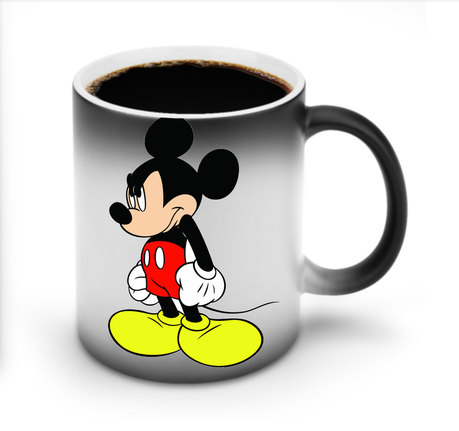 ミッキーマウス Mickey Mouse 温度変色マグカップ
