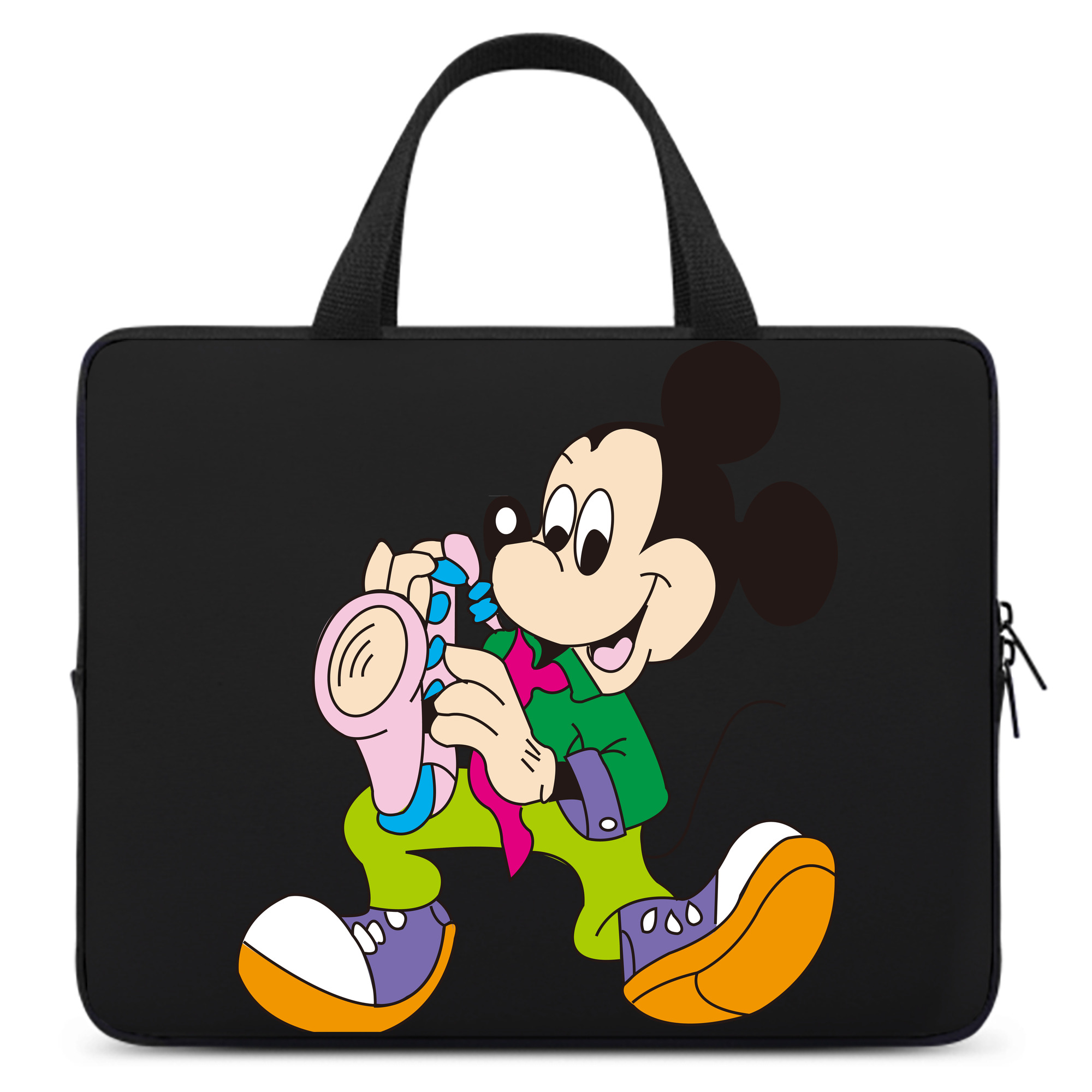 ミッキーマウス Mickey Mouse 手提げノートパソコンバッグ